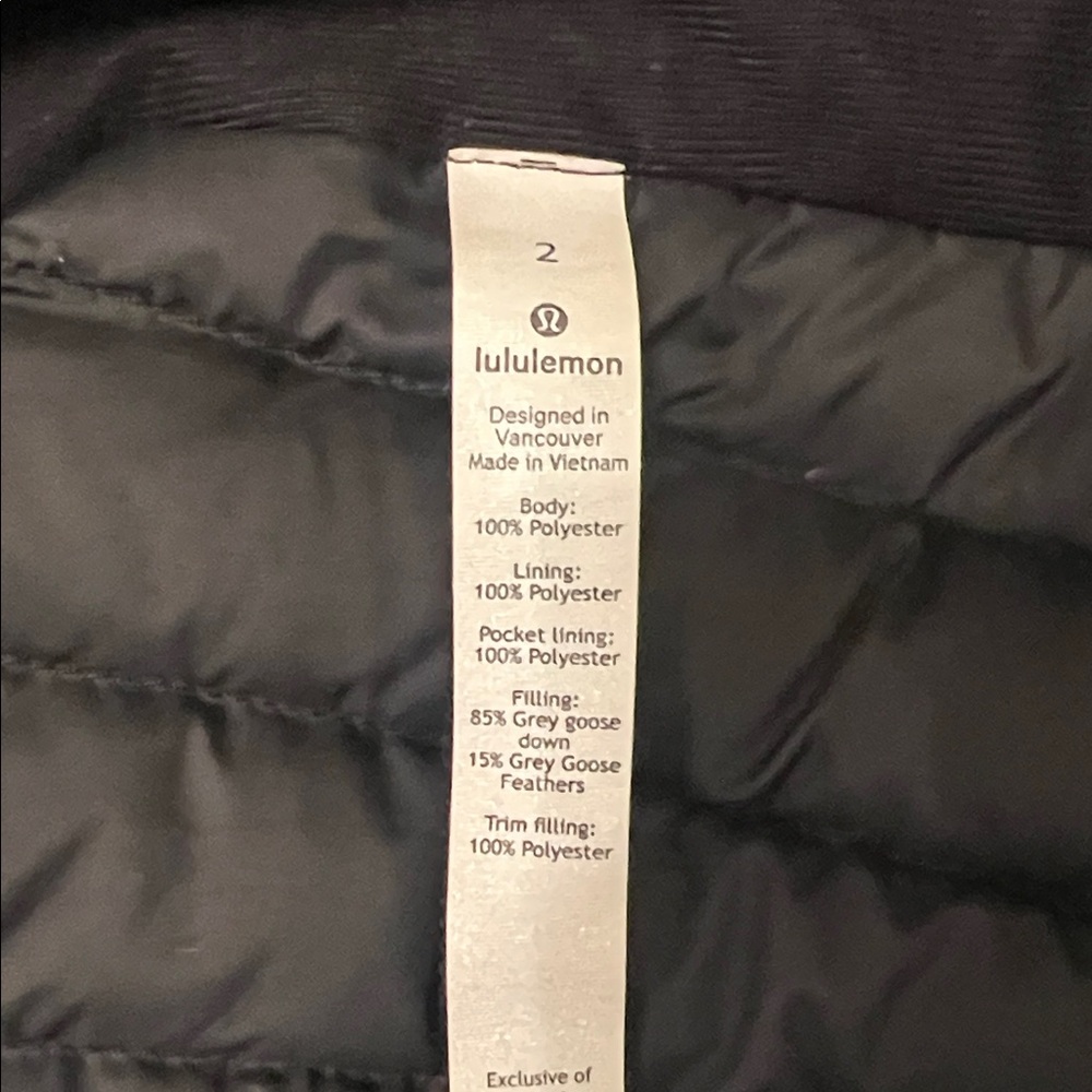 Lululemon Pack It Down Long Jacket - Picture 7 of 10